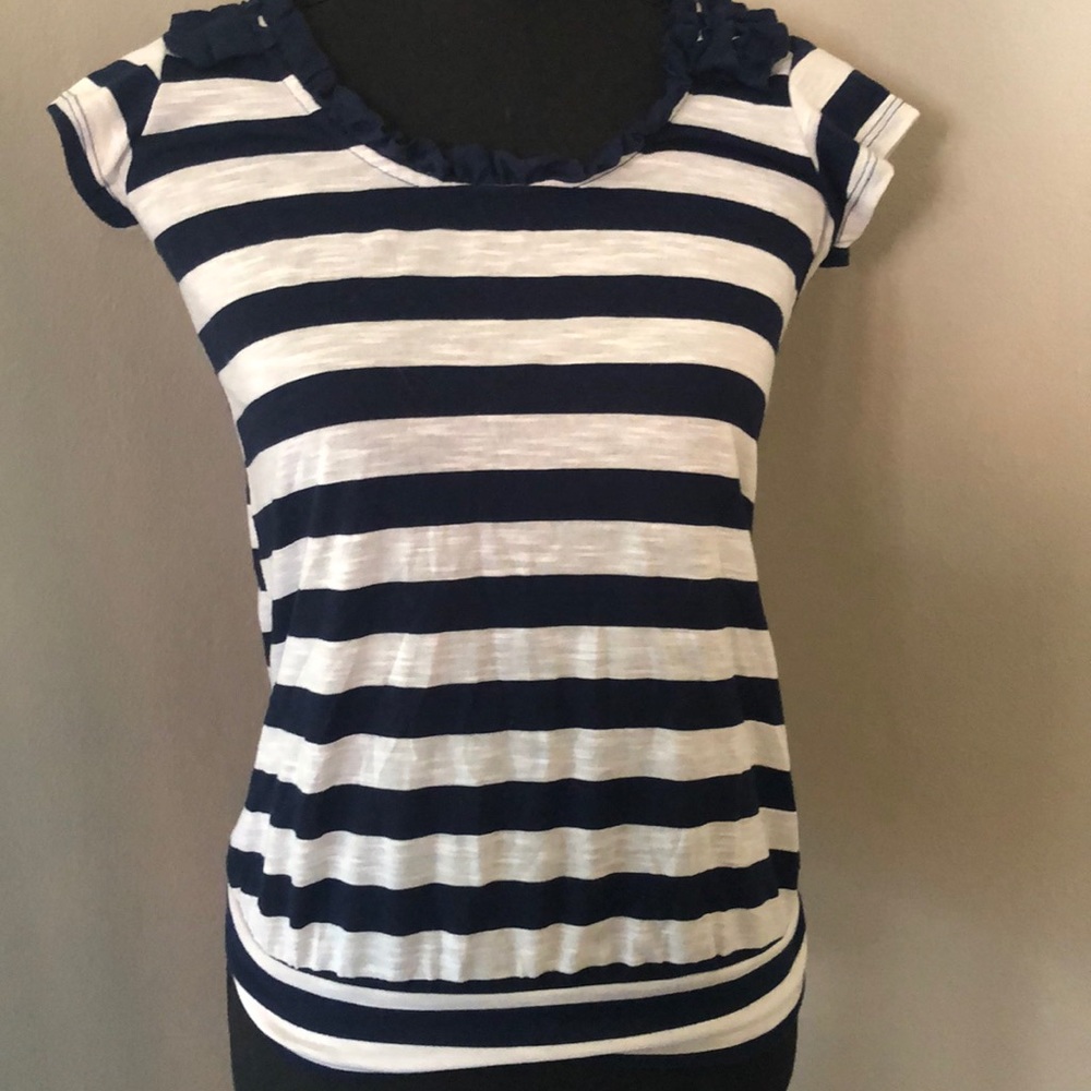 Ladies ruffled top Self Esteem